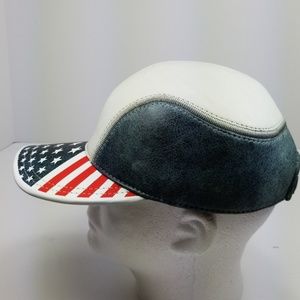 italian leather hat